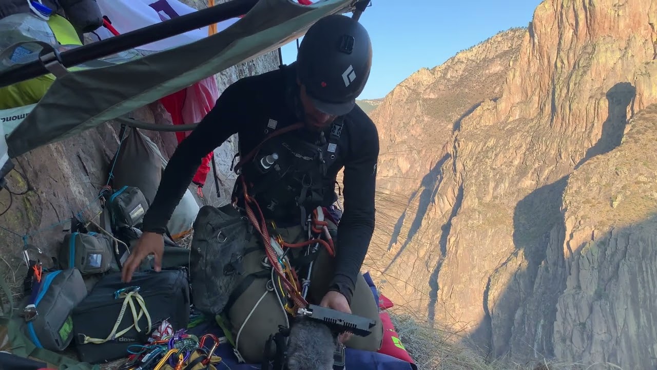 From a filmmakers life on the wall - How to pack for climbing a 1000 m Wall!