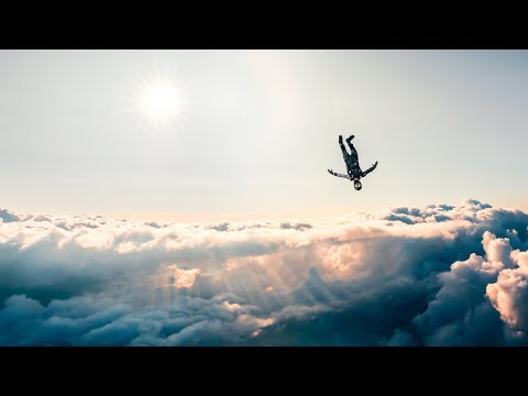 Skydiving photo shoot
