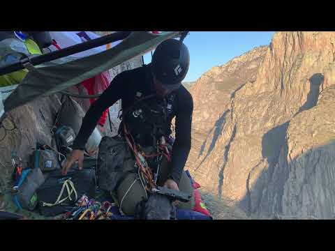 From a filmmakers life on the wall - How to pack for climbing a 1000 m Wall!