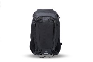 f-stop AJNA 37 liter DuraDiadiamond® camera backpack in the Anthracite Black color option as viewed from the front