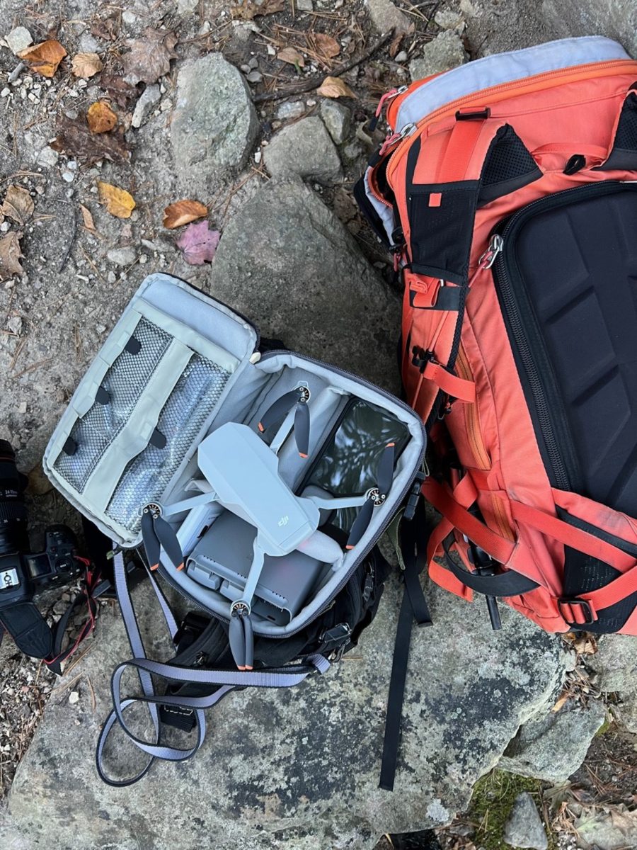 f-stop drone case, small drone case, DJI Mini case, foldable drones, Will Saunders