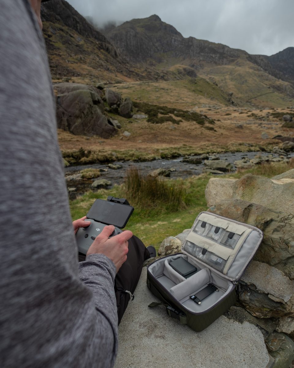 Small Dronecase in the Field by James Marson