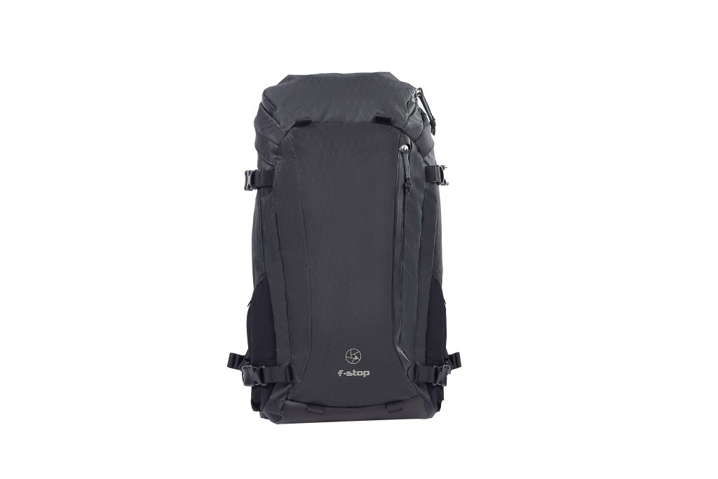 f-stop Lotus 4 Core 28 liter DuraDiamond® camera backpack in the Anthracite Black color viewed from the front