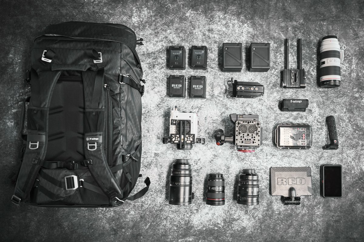 Nick Leavesley camera gear next to the Shinn DuraDiamond