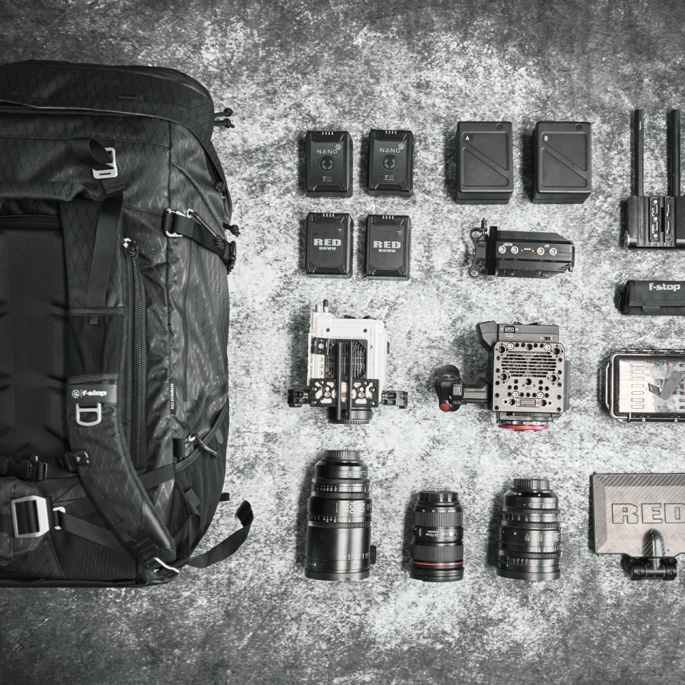 Nick Leavesley camera gear next to the Shinn DuraDiamond