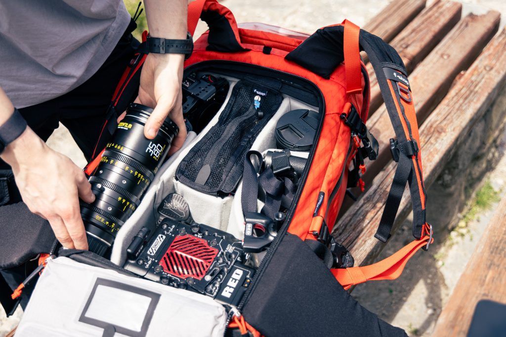 Nick Leavesley’s gear in the Tilopa DuraDiamond Magma with the Red