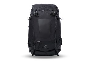 f-stop Tilopa 50 liter DuraDiamond® camera backpack in the Anthracite Black color option viewed from the front