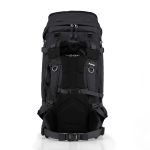 f-stop Sukha 70 liter camera backpack in the Anthracite Black color viewed from the back