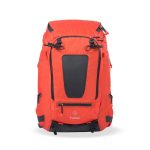 f-stop Tilopa 50 liter DuraDiamond® camera backpack in the Magma Red color option viewed from the front